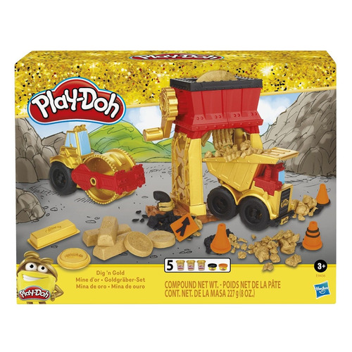 

Набор для лепки Play-Doh Золотооискатель (E94365L0), Золотооискатель
