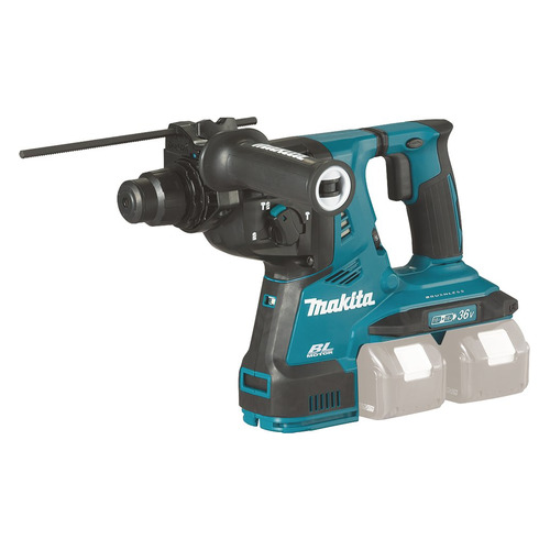 фото Перфоратор makita dhr282zj источник питания - 2 аккумулятора 18в, li-ion