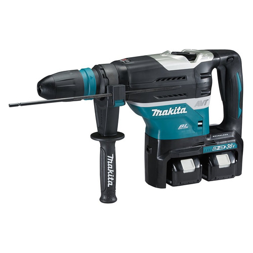 фото Перфоратор makita dhr400zkun источник питания - 2 аккумулятора 18в, li-ion