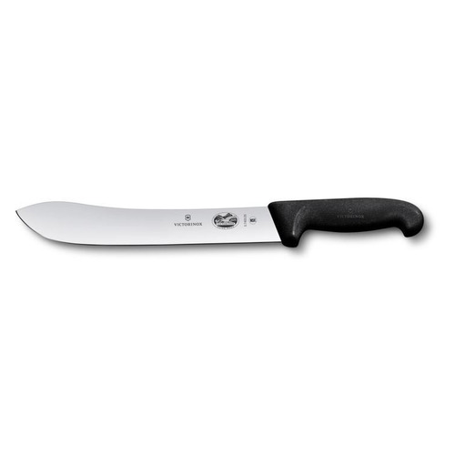 

Нож кухонный Victorinox Swibo, разделочный, 250мм, заточка прямая, стальной, черный [5.7403.25], Swibo