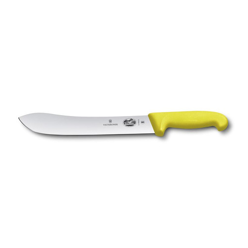

Нож кухонный Victorinox Swibo, разделочный, 250мм, заточка прямая, стальной, желтый [5.7408.25], Swibo
