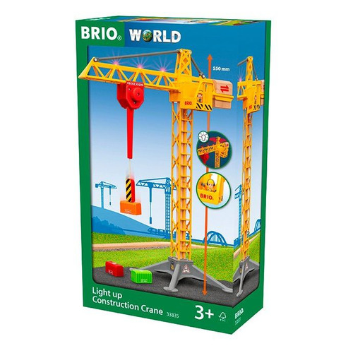 

Игрушка BRIO Подъемный кран [33835], Красный, Подъемный кран