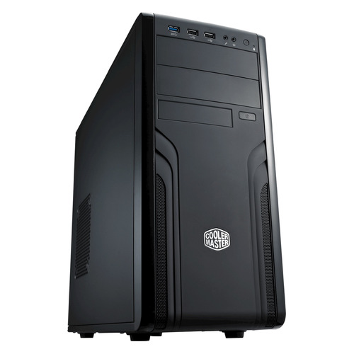 

Корпус ATX Cooler Master Force 500, Midi-Tower, без БП, черный [for-500-kkn1], Force 500