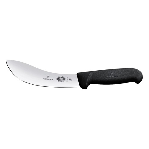

Нож кухонный Victorinox Skinning, разделочный, 120мм, заточка прямая, стальной, черный [5.7803.12], Skinning