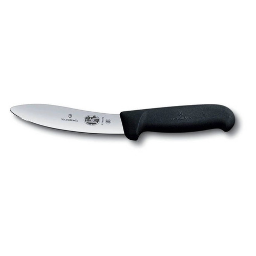 

Нож кухонный Victorinox Swibo, разделочный, 120мм, заточка прямая, стальной, черный [5.7903.12], Swibo