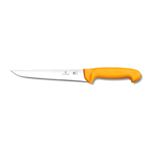 

Нож кухонный Victorinox Sticking, разделочный, для мяса, 250мм, заточка прямая, стальной, желтый [5.8411.25], Sticking