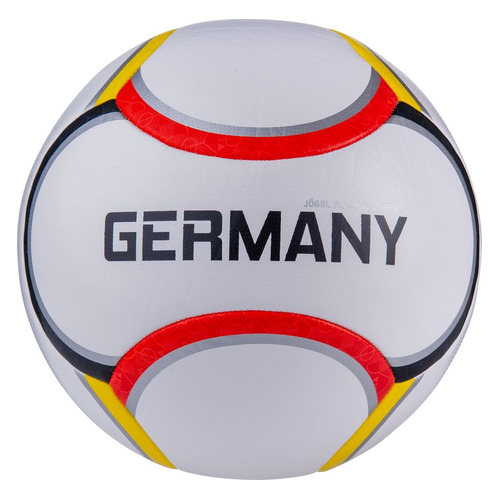 

Мяч футбольный JOGEL Flagball Germany, для газона, 5-й размер, белый/красный [ут-00016950], Flagball Germany