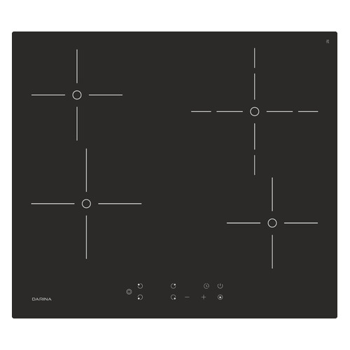 фото Варочная панель darina pl e326 b, электрическая, независимая, черный