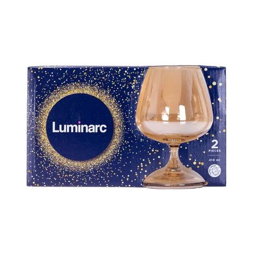 фото Набор бокалов luminarc золотой мёд, 2 предмета, золотистый [p9308/0]