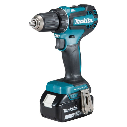 фото Дрель-шуруповерт makita ddf485rfj 3ач, с двумя аккумуляторами