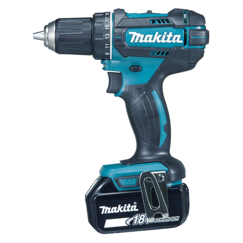 фото Дрель-шуруповерт makita ddf482rme 4ач, с двумя аккумуляторами