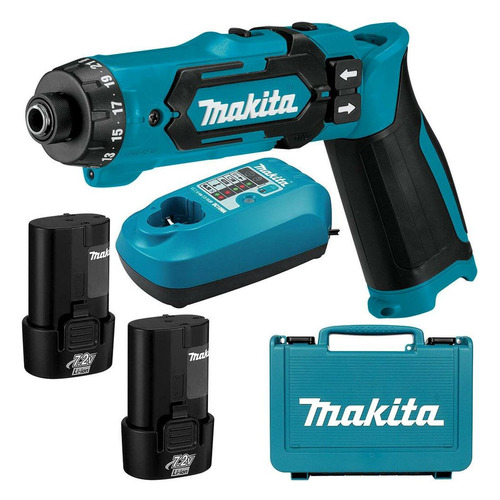 фото Аккумуляторная отвертка makita df012dse 1.5ач, с двумя аккумуляторами