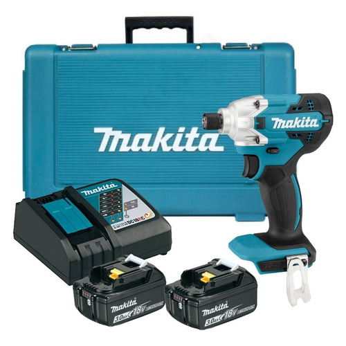 фото Ударный шуруповерт makita dtd156rfe 3ач, с двумя аккумуляторами