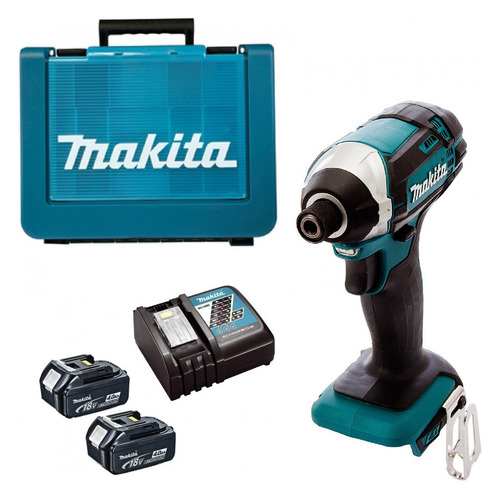 фото Ударный шуруповерт makita dtd152rme 4ач, с двумя аккумуляторами