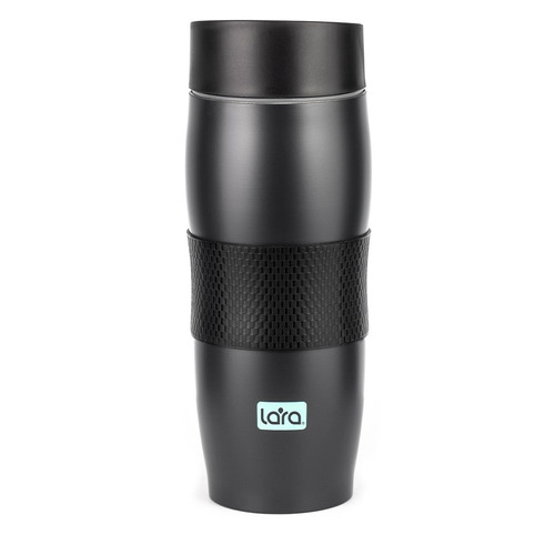 

Термокружка LARA LR04-24, 0.38л, черный, LR04-24