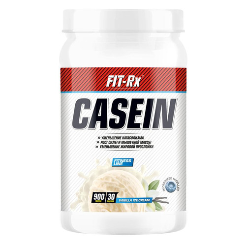 

Протеин FIT-RX Casein, порошок, 900гр, Пломбир [00812], Casein