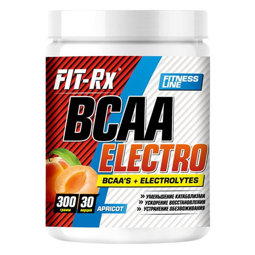 

Комплекс BCAA FIT-RX Electro, порошок, 300гр, абрикос [01172], Electro