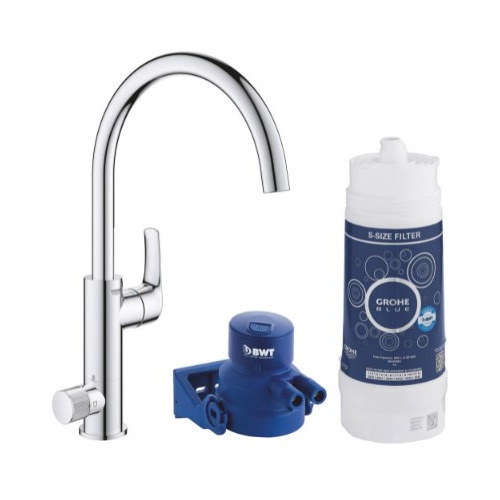 фото Смеситель для кухни grohe blue pure eurosmart 119708