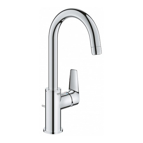 

Смеситель для раковины (умывальника) GROHE BauEdge 23760001, хром, 23760001
