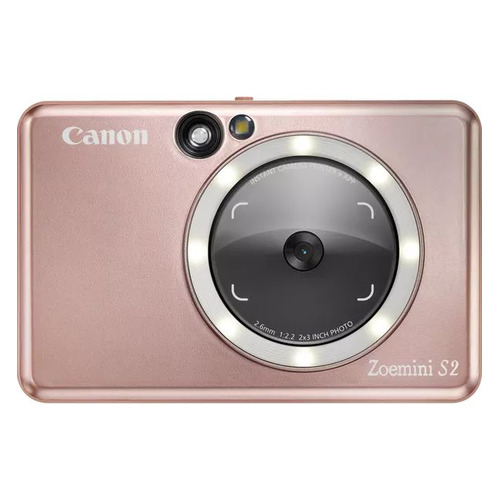 

Цифровой фотоаппарат Canon Zoemini S2 ZV-223, розовый, S2 ZV-223