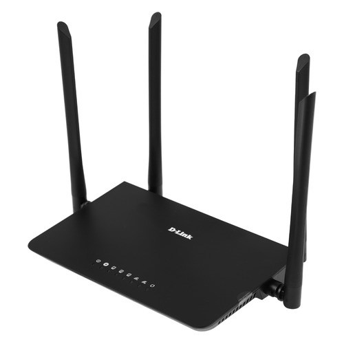 

Wi-Fi роутер D-Link DIR-820/RU/A1A, AC1200, черный, DIR-820/RU/A1A