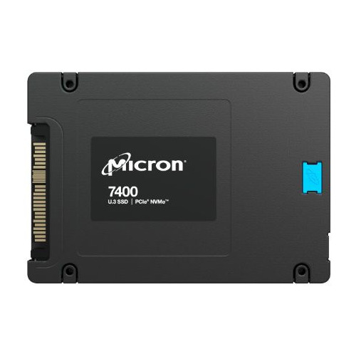 

SSD накопитель Crucial Micron 7400MAX MTFDKCB1T6TFC-1AZ1ZABYY 1.6ТБ, 2.5", PCI-E 4.0 x4, NVMe, U.3, MTFDKCB1T6TFC-1AZ1ZABYY