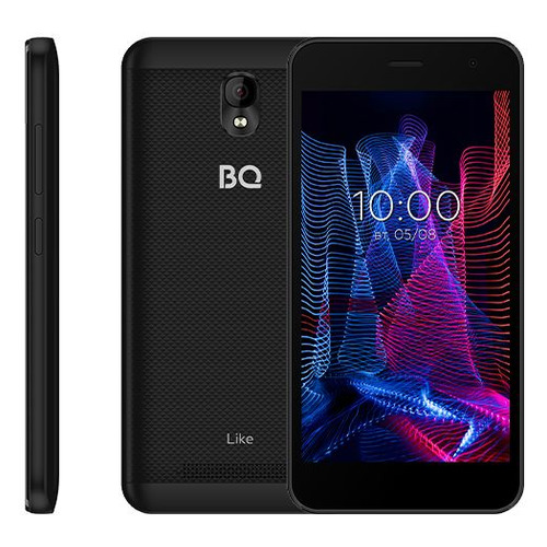 фото Смартфон bq like 8gb, 5047l, черный матовый