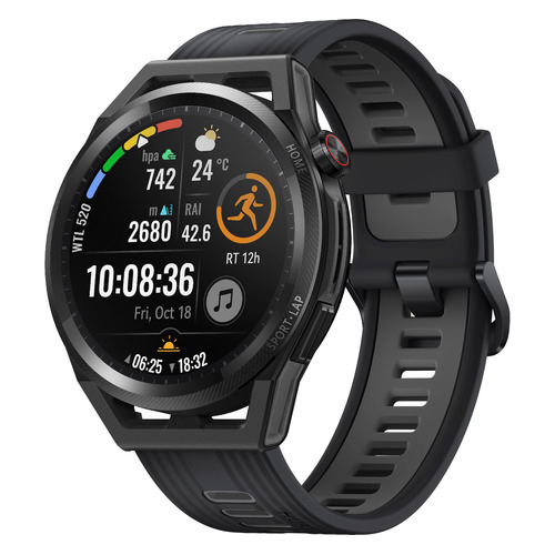 фото Смарт-часы huawei watch gt runner runner-b19s, 1.43", черный / черный [55028109]