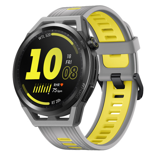 фото Смарт-часы huawei watch gt runner runner-b19a, 1.43", черный / серый [55028108]