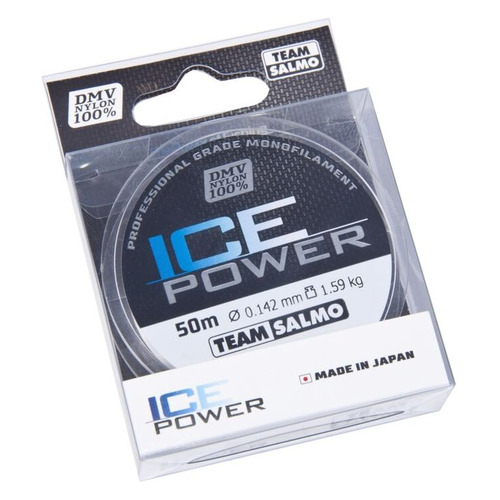 

Леска SALMO Team Ice Power, монофильная, 0.142мм, 50м, 1.594кг, прозрачный [ts4924-014], Ice Power