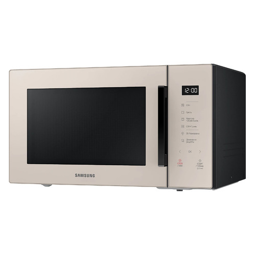 фото Микроволновая печь samsung mg30t5018cf/bw, 900вт, 30л, бежевый