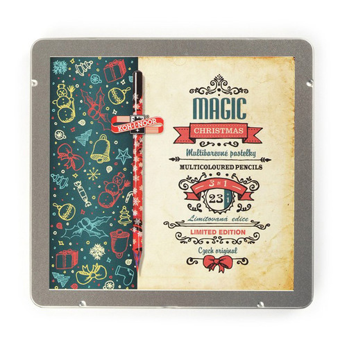 

Карандаши Koh-i-Noor Progresso Magic Limited Edition 8774 8774024005PL, круглый, 24 цв., коробка металлическая, Progresso Magic Limited Edition 8774