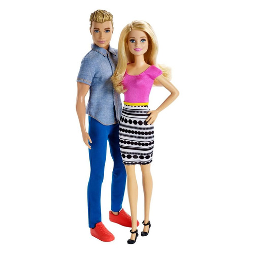 

Игровой набор Barbie Барби и Кен, 12.75см [dlh76], Барби и Кен