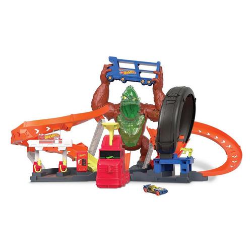 

Игровой набор Hot wheels Сити Атака бешеной гориллы, гоночная машина [gtt94], Сити Атака бешеной гориллы