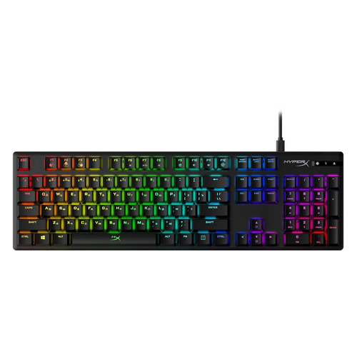 

Клавиатура HYPERX Alloy Origins, USB, черный [4p5p0ax#acb], Alloy Origins
