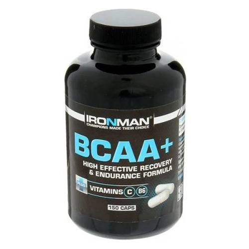 фото Комплекс bcaa ironman +, капсулы, 150шт, без вкуса