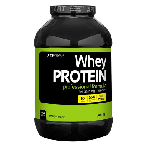 

Протеин XXI POWER Whey Protein, порошок, 3кг, ваниль, Whey Protein