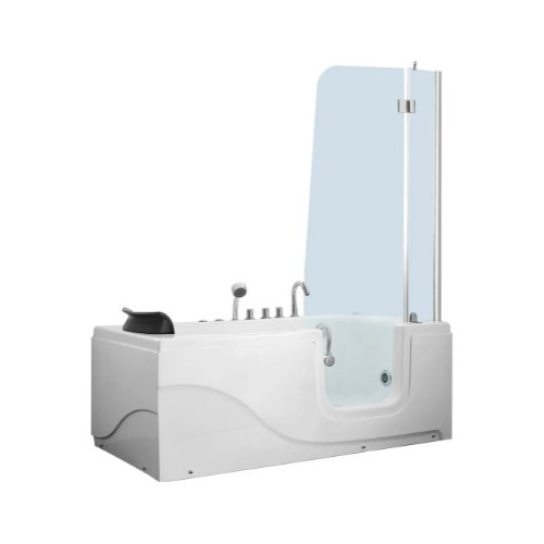 

Ванна акриловая GEMY G9246 B R 1700мм х 800мм, с каркасом, Белый, G9246 B R
