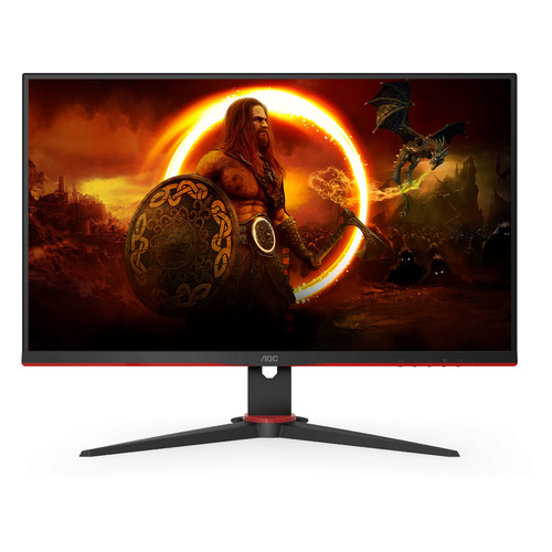 фото Монитор игровой aoc gaming 24g2sae 23.8" черный/красный [24g2sae/bk]