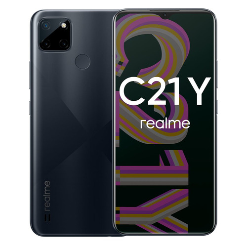 Смартфон REALME C21-Y 3/32Gb, черный