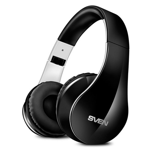 

Гарнитура Sven AP-B450MV, 3.5 мм/Bluetooth, накладные, черный/белый [sv-012694], AP-B450MV