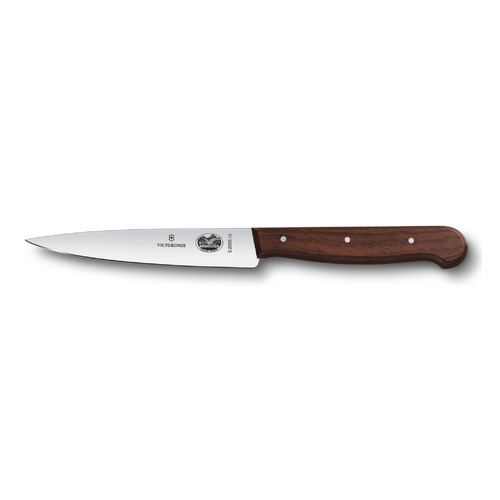 

Нож кухонный Victorinox Rosewood, разделочный, 120мм, заточка прямая, стальной, дерево [5.2000.12], Rosewood