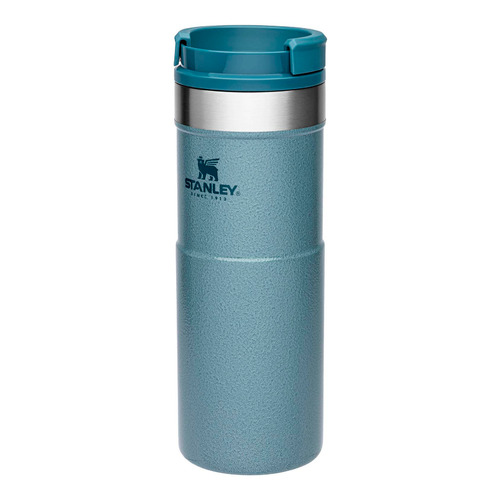 

Термокружка Stanley Neverleak, 0.47л, голубой [10-09851-009], Neverleak