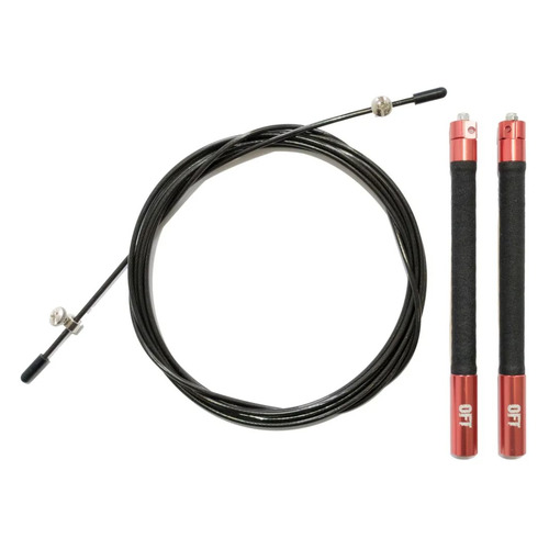

Скакалка Original FitTools FT-JR-SQD 300см красный/черный, FT-JR-SQD