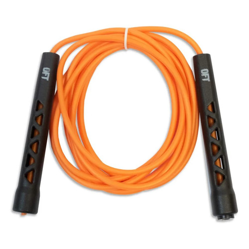 

Скакалка Original FitTools FT-JR-54 300см черный/оранжевый (FT-JR-54-BK), FT-JR-54