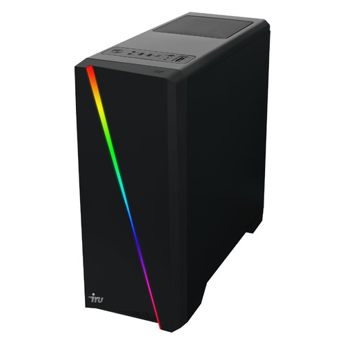 

Компьютер iRU Game 520B4GE, AMD Ryzen 5 3600, DDR4 16ГБ, 1ТБ, 240ГБ(SSD), NVIDIA GeForce GTX 1650 - 4096 Мб, Windows 10 Home, черный [1641203], 520B4GE