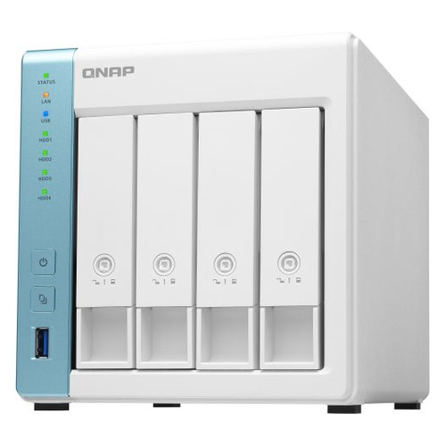 

Сетевое хранилище Qnap D4 (Rev. B), без дисков, Белый, D4 (Rev. B)