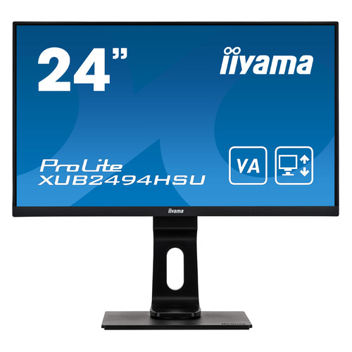 фото Монитор iiyama prolite xub2494hsu-b1 23.8", черный