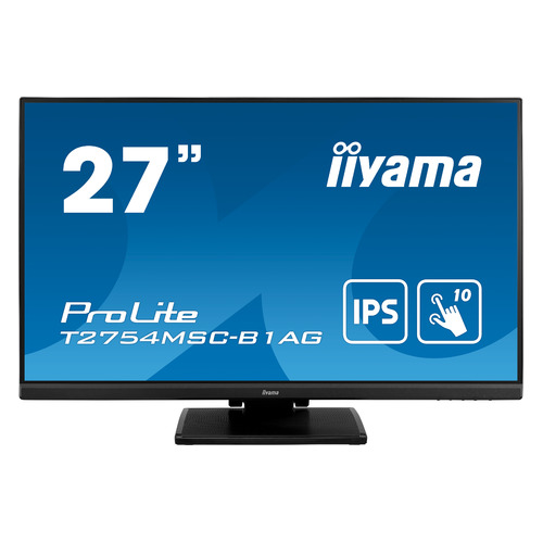 фото Монитор iiyama touch t2754msc-b1ag 27", черный