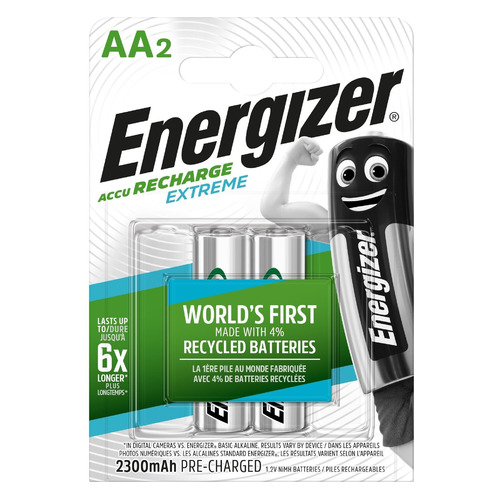 

AA Аккумулятор Energizer Extreme, 2 шт. 2300мAч, Extreme